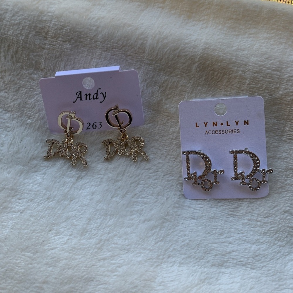 rhhinestone fashion earring